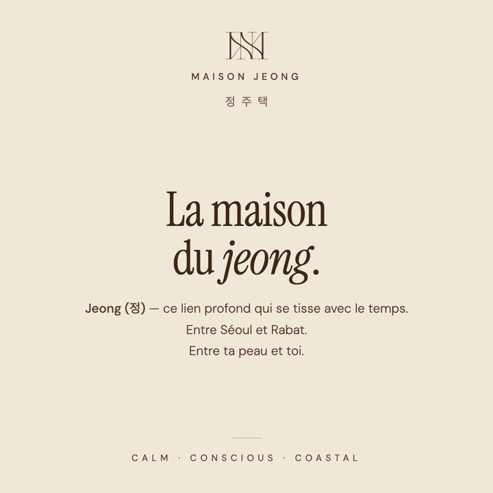 Maison Jeong Instagram post